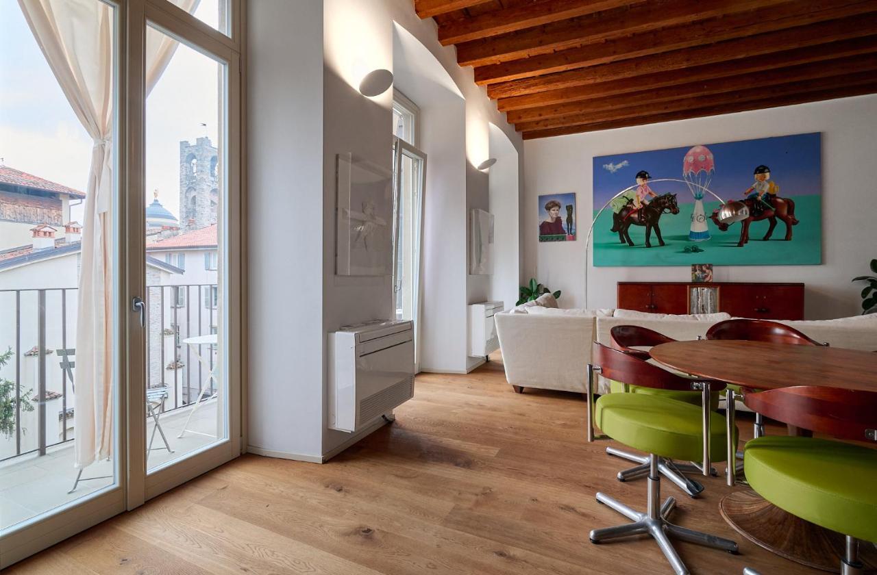 "Camera Con Vista" Bergamo Alta Exterior photo